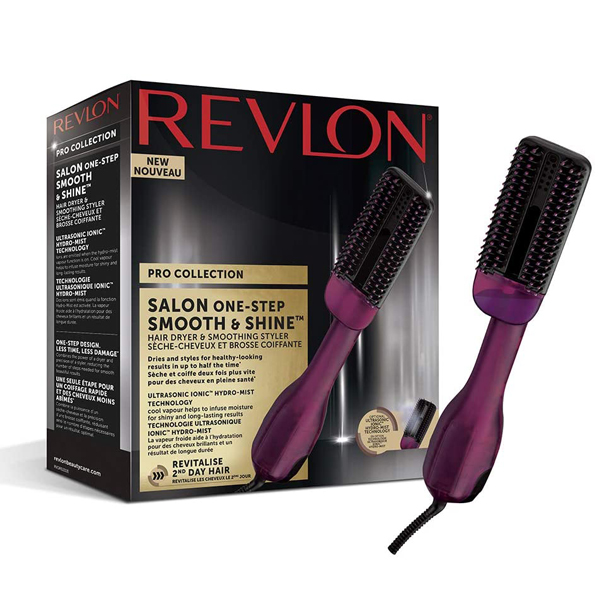 Revlon Salon One Step Hair Dryer with Vapor technology Smooth & Shine